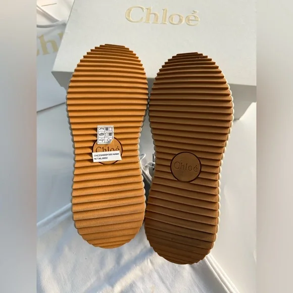 NWT CHLOE BLACK SNEAKERS - Picture 7 of 11
